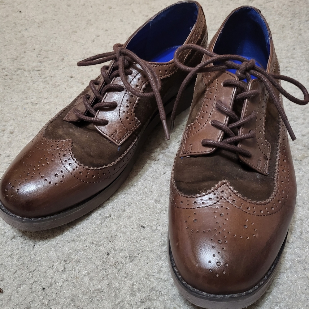 Lauren Brown Wing Tips